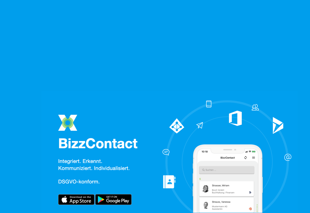 DSGVO-konforme Kontakte-App