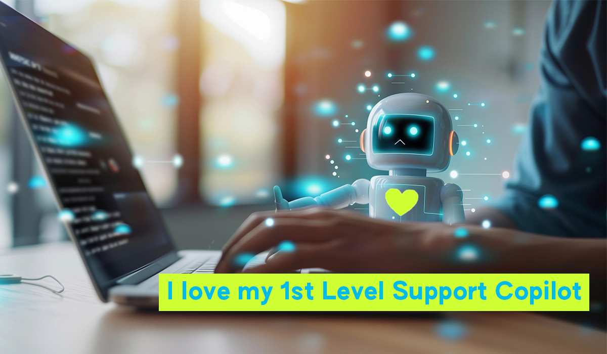 Nutzen Sie den SDX <br> 1st Level Support Copilot!